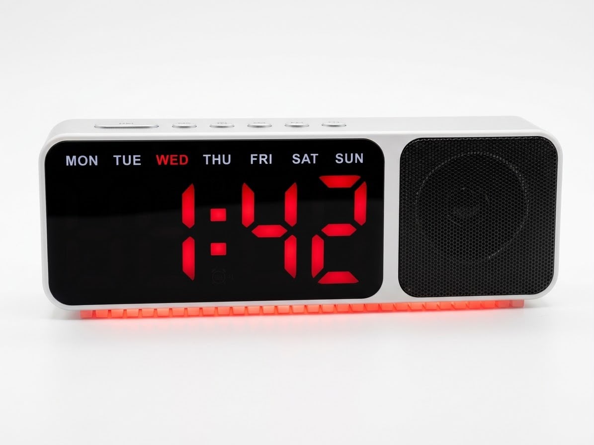 RADIO RELOJ DIGITAL LED MULTIFUNCIONAL