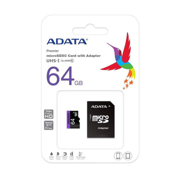 Memoria MicroSD Adata 64 GB